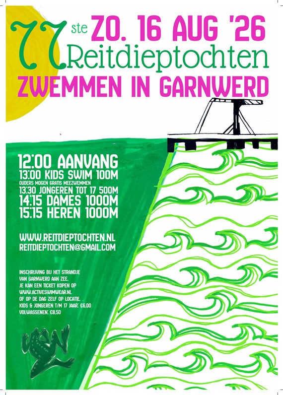 Reitdieptochten 2026 poster